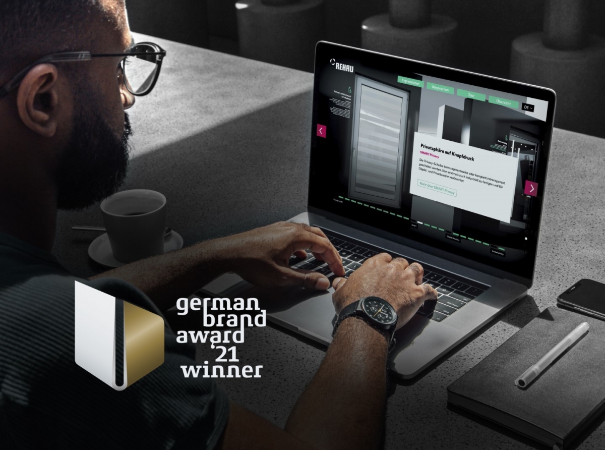 REHAU odjel  prozorskih rješenja osvojio nagradu German Brand Award 2021 za projekt 'REHAU digitalni sajam'